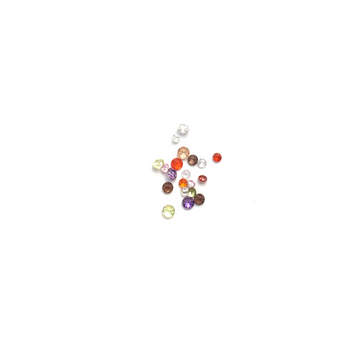 Cubic Ziricona - CZ - 20 stk. runde steiner 3 mm